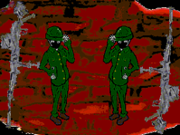 #148 - "Soldier", by カイズ - When you go near the room with the army NPCs in the FC Basement