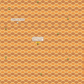 Map of Honeycomb World