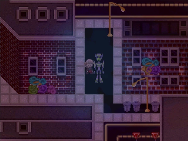 Expression of fear, as portrayed by machinery.