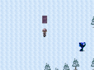 The door to the girl's house.