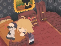 #482 - "Mansion's Cute Cat", by renami - Enter the Shadow Lady Estate for the first time