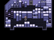 The Furniture Room. Note the door with the keyhole