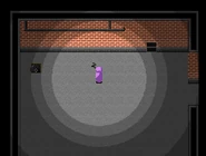 Pole Man asleep as seen from The Monsters Jaw