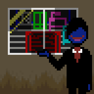 #44 - Room Window - When you go through the black window in the Never-Ending Hallway.