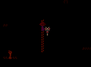 A mysterious woman as seen from The Monsters Jaw