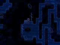 The entrance to the Underwater Base