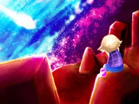 #282 - "Cosmic Isolation", by Guccelia - Enter the Erratic Pillar Lands for the first time