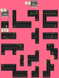 Monochrome GB World (Dungeon)