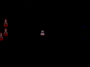 The Walking Grave sitting down as seen from The Monsters Jaw