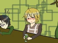 #103 - "Drunk", by 志樹 - When you buy one or more drinks at the Underground Bar