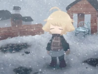 #375 - "Snowy feeling", by renami - Enter the main area of the Snowy Village for the first time