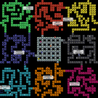 Rainbow Tiles Maze