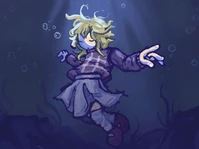 #409 - "Into the deep", by Ani - After seeing many seas for the first time (see below)