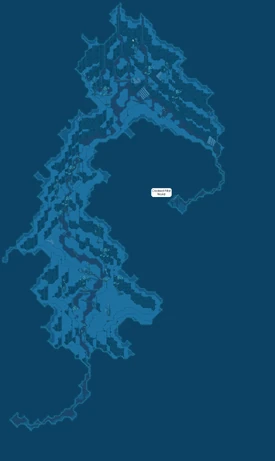 Map of the Lost Creek