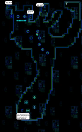 Annotated map of the Hand Hub