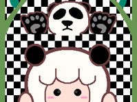#365 - "Panda-ko Panda", by maptsuki - Enter the Panda Checkers Area for the first time