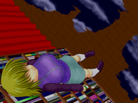 #155 - "Brink of the Sky in the Lost Forest", by カワシ - After going down a ladder in a room in the Forest Carnival