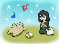 #255 - "Life's Relaxation", by ガン★カゼ - After interacting with the NPC at the third room in the Boogie Street and the lady with a gray coat in the Flooded Baths