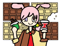 #39 - "Chocolate", by 白くま - When you enter Chocolate World for the first time