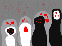 '#125', by れもん氏 - When you enter the Broken Faces Area for the first time