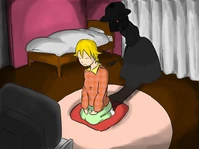 #37 - "TV", by コド - When you enter Urotsuki's Dream Apartments and turn on the TV