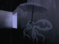 #346 - "Black Rain", by noildoof - Enter Rainfall Ruins and interact with the umbrella creature