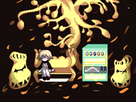 #472 - "Yellow Rain", by Skuyume - Enter the Sea Sponge Path of Star Ocean for the first time