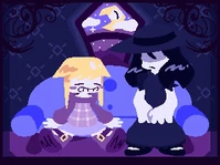 #484 - "Eye Contact", by Myeri - Enter the Shadow Lady Estate for the first time