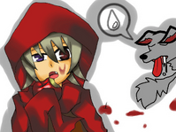 #119 - "You Can't, Red", by 柑橘箱 - After getting the Red Riding Hood effect