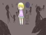 #134 - "Amusement Park Loneliness", by らう - After viewing the Lonely Urotsuki event in the Underwater Amusement Park and obtaining the Child effect