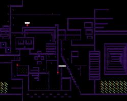 Purple Neon Maze