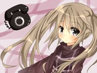 #63 - "Twintails & Black Telephone", by 水利 - After getting the Twintails effect in The Deciding Street