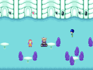 Just relaxing with my robot friends.