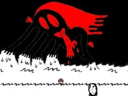 The Bloody Touching Monster in Uboa's Trap.