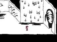 Madotsuki in the White Desert.