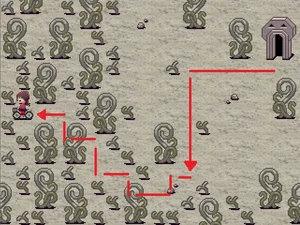 En el desierto ir a la izquierda imagen 4.