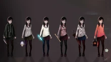 Early concept art of Madotsuki.