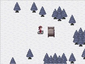 La tercera cama en el Mundo Nevado.