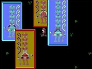 Al final de la puerta de arriba te lleva al Mundo de los murales