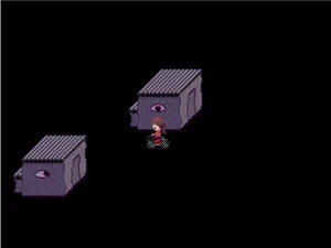 Adentro de la puerta de arriba