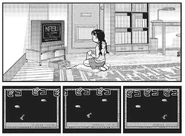 Madotsuki playing NASU in the manga.