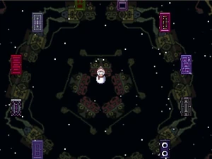 Madotsukiefectosombreroybufandaconyuki-onna