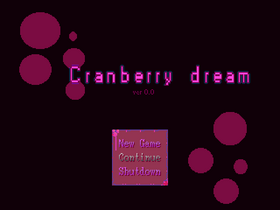 Cranberrydreamtitlescreen