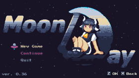 Moonday Title Screen