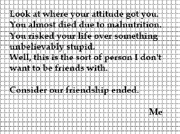 Me's letter to Thomas.
