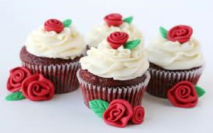 Rose cupcake