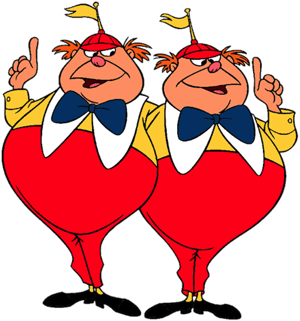Tweedle Dee and Tweedle Dum Yuna s Princess adventure Wikia Fandom