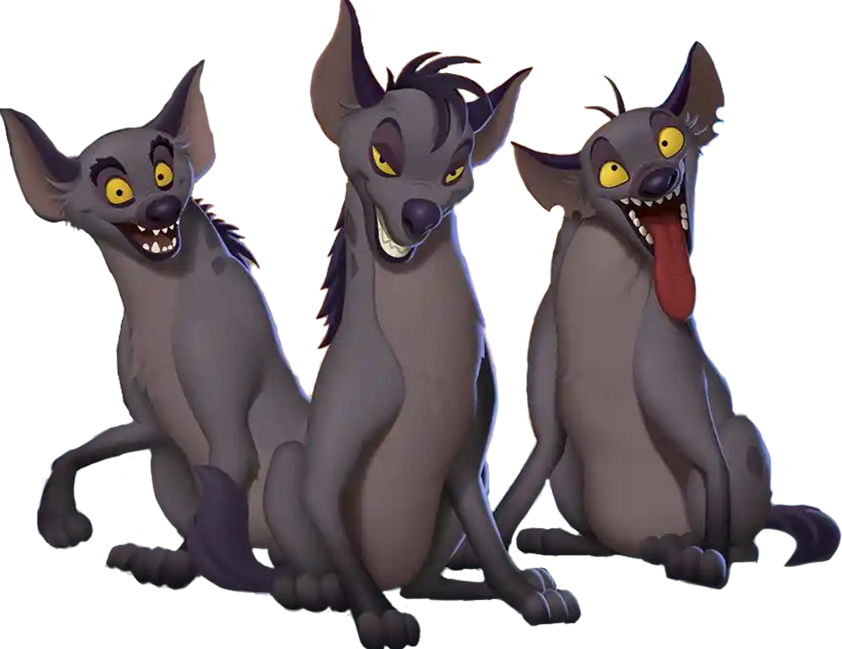 Shenzi, Banzai and Ed Yuna