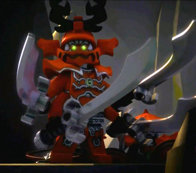 Lego ninjago stone army general kozu sale