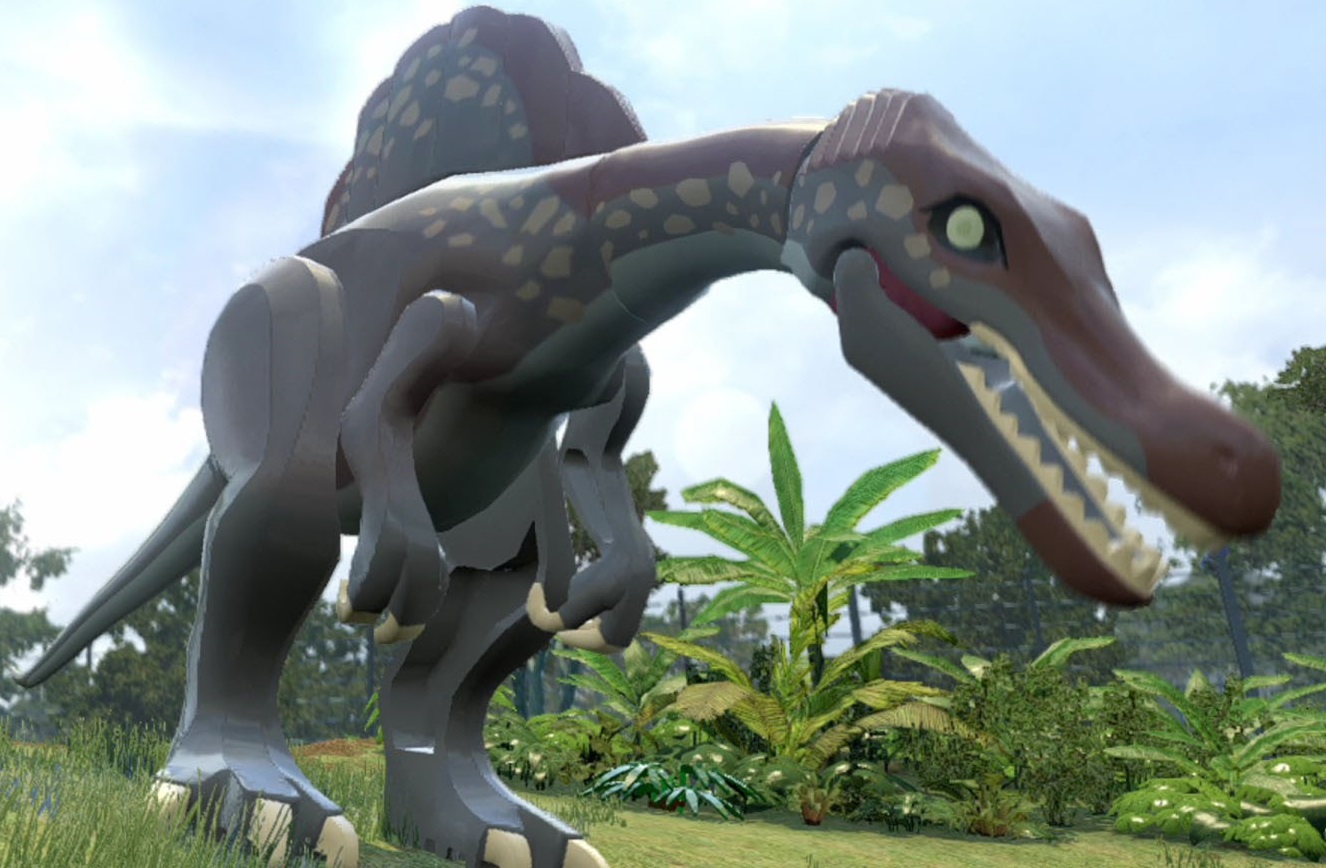 lego jurassic world spinosaurus